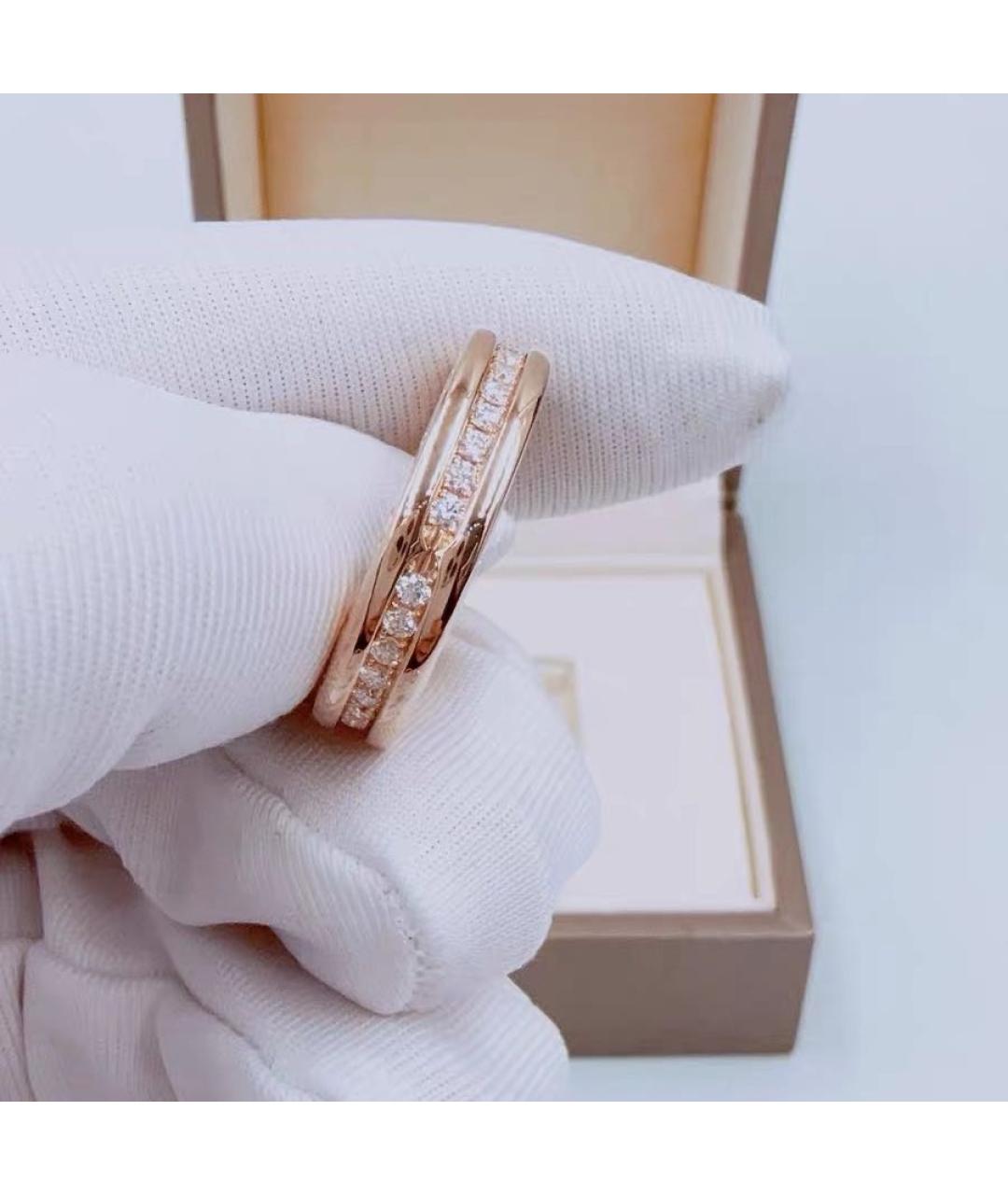 BVLGARI Розовое кольцо из розового золота, фото 5