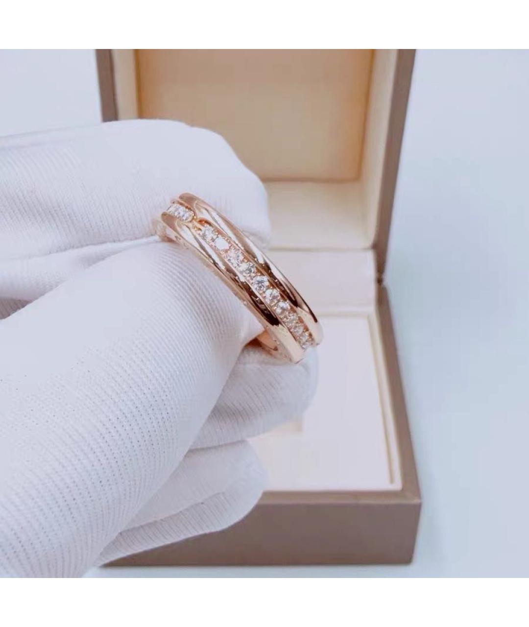 BVLGARI Розовое кольцо из розового золота, фото 6