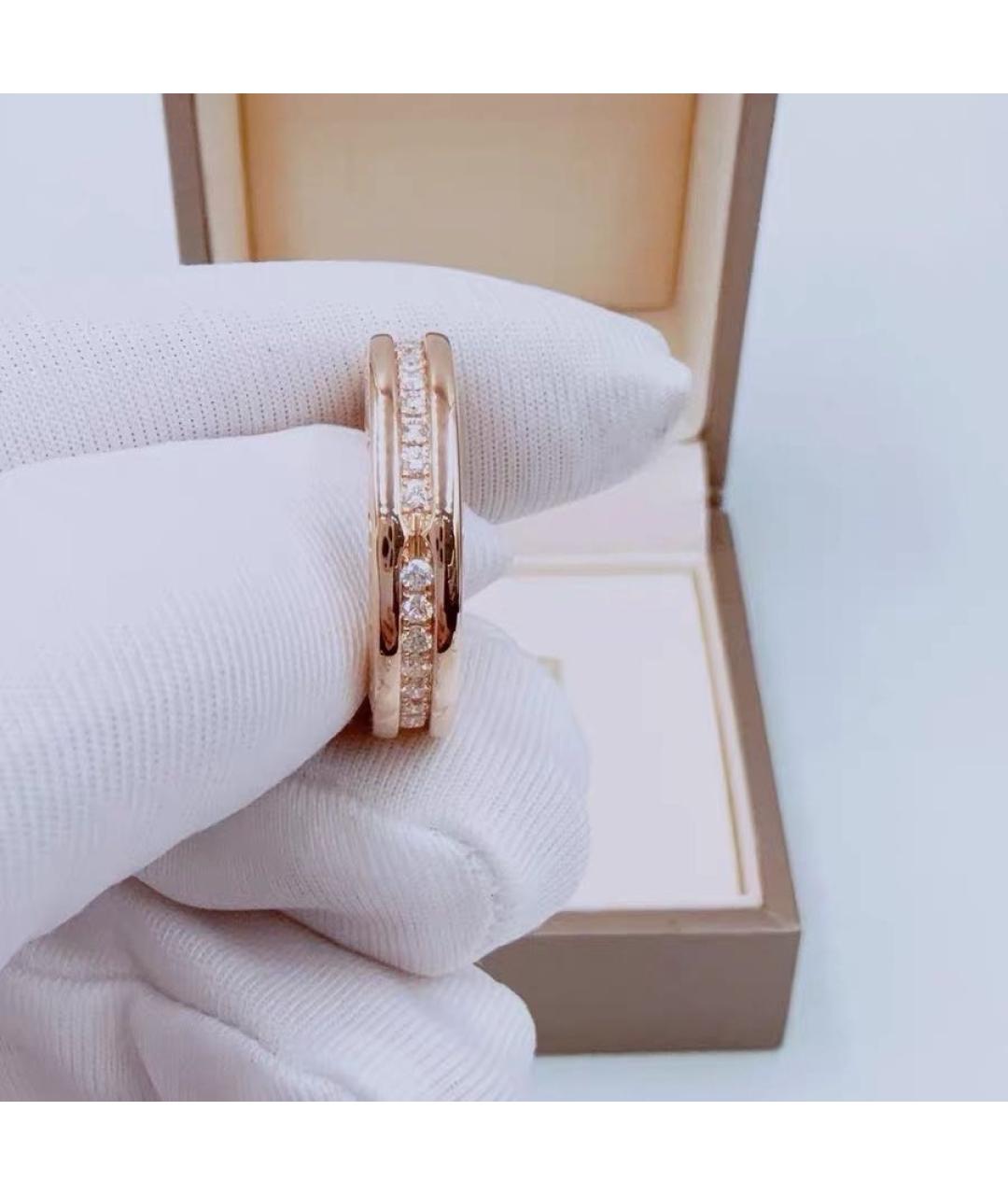 BVLGARI Розовое кольцо из розового золота, фото 2