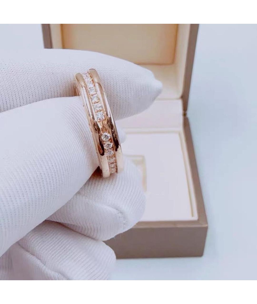 BVLGARI Розовое кольцо из розового золота, фото 4