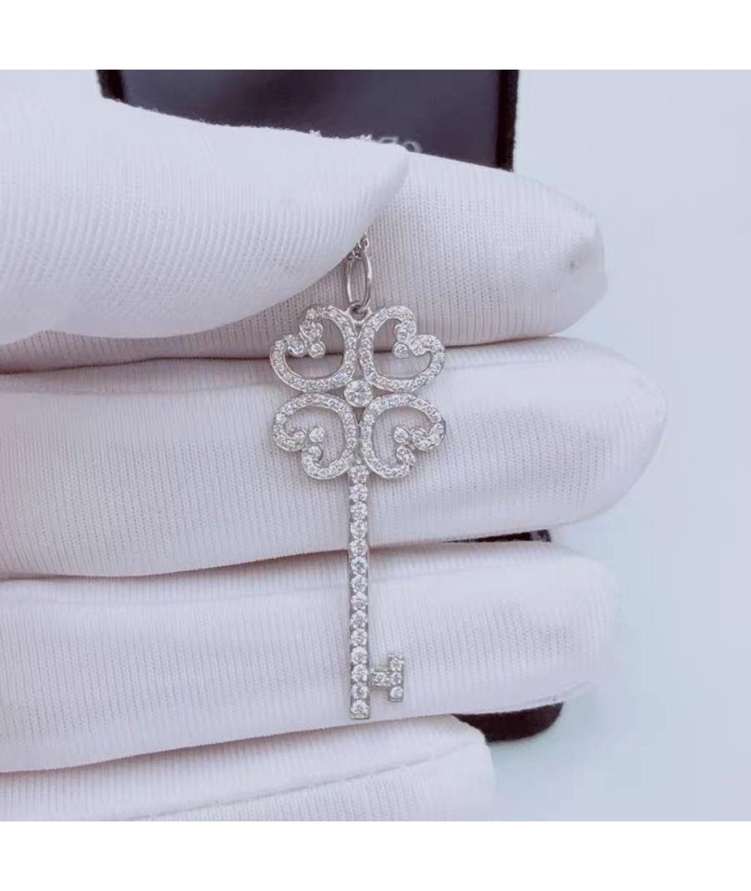 TIFFANY&CO Белое платиновое колье, фото 4