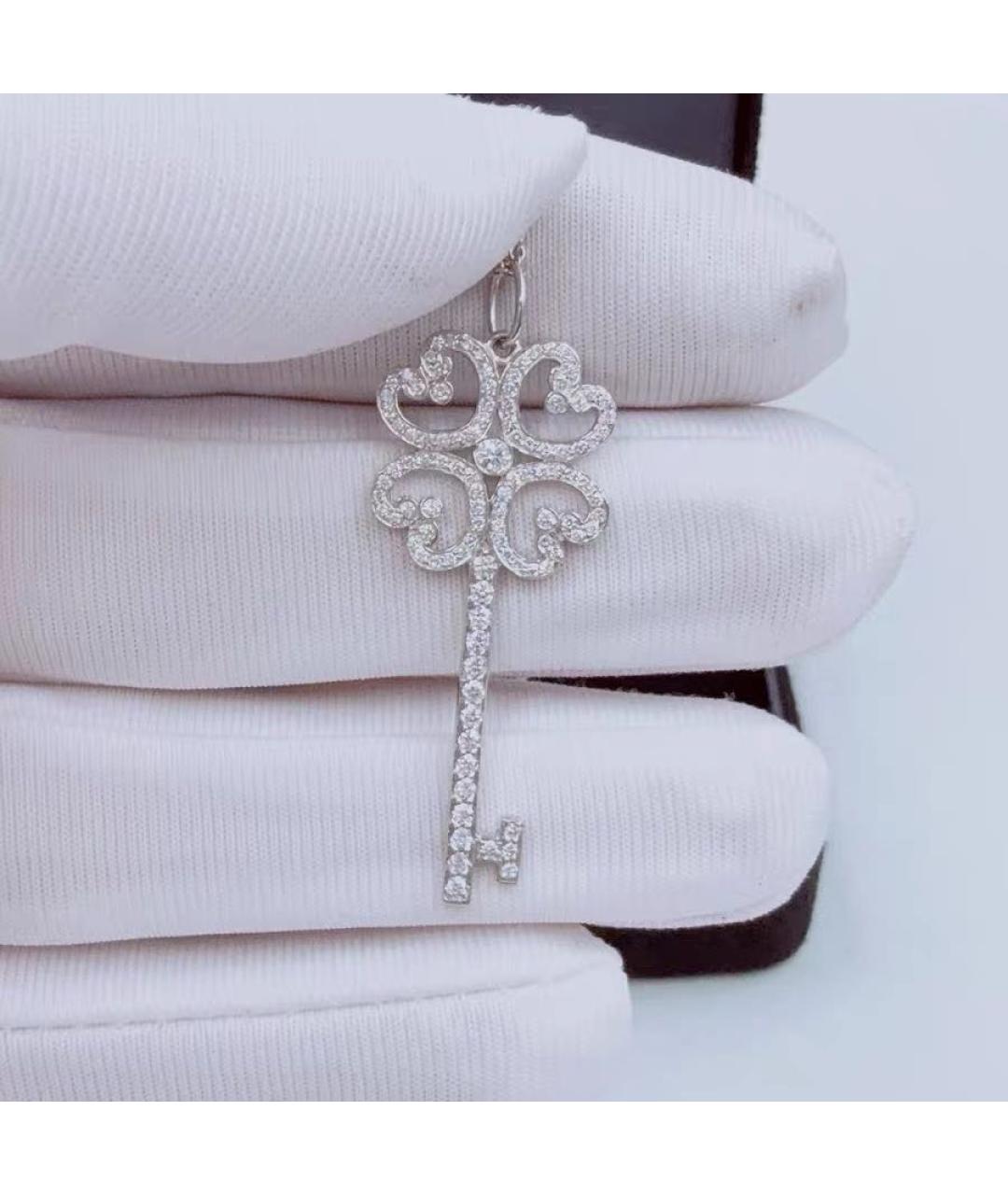 TIFFANY&CO Белое платиновое колье, фото 5