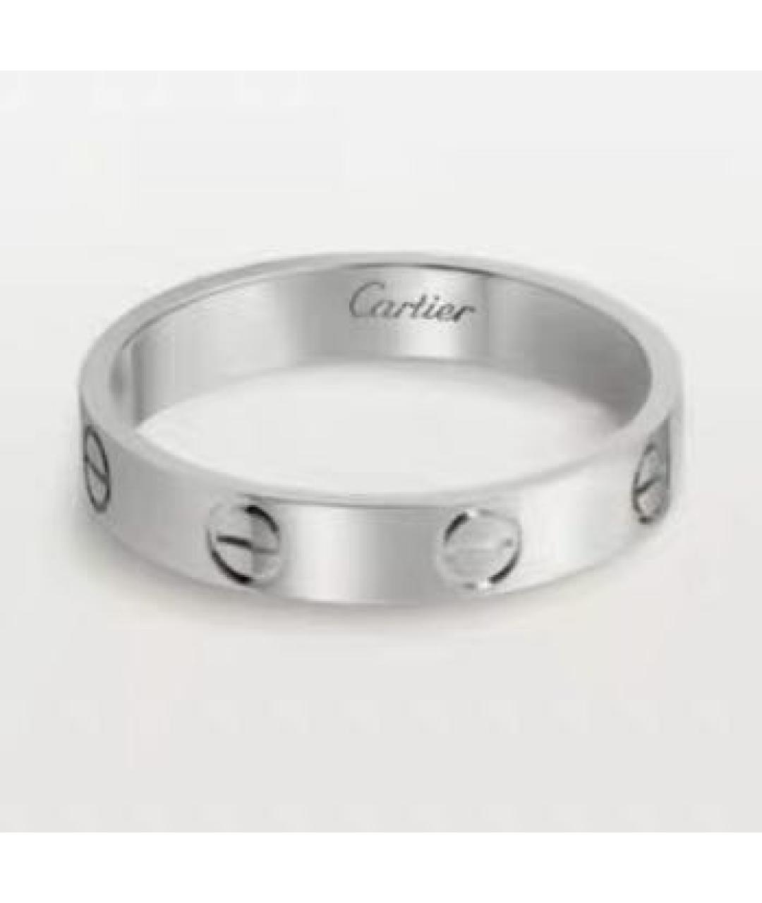 CARTIER Белое кольцо из белого золота, фото 7
