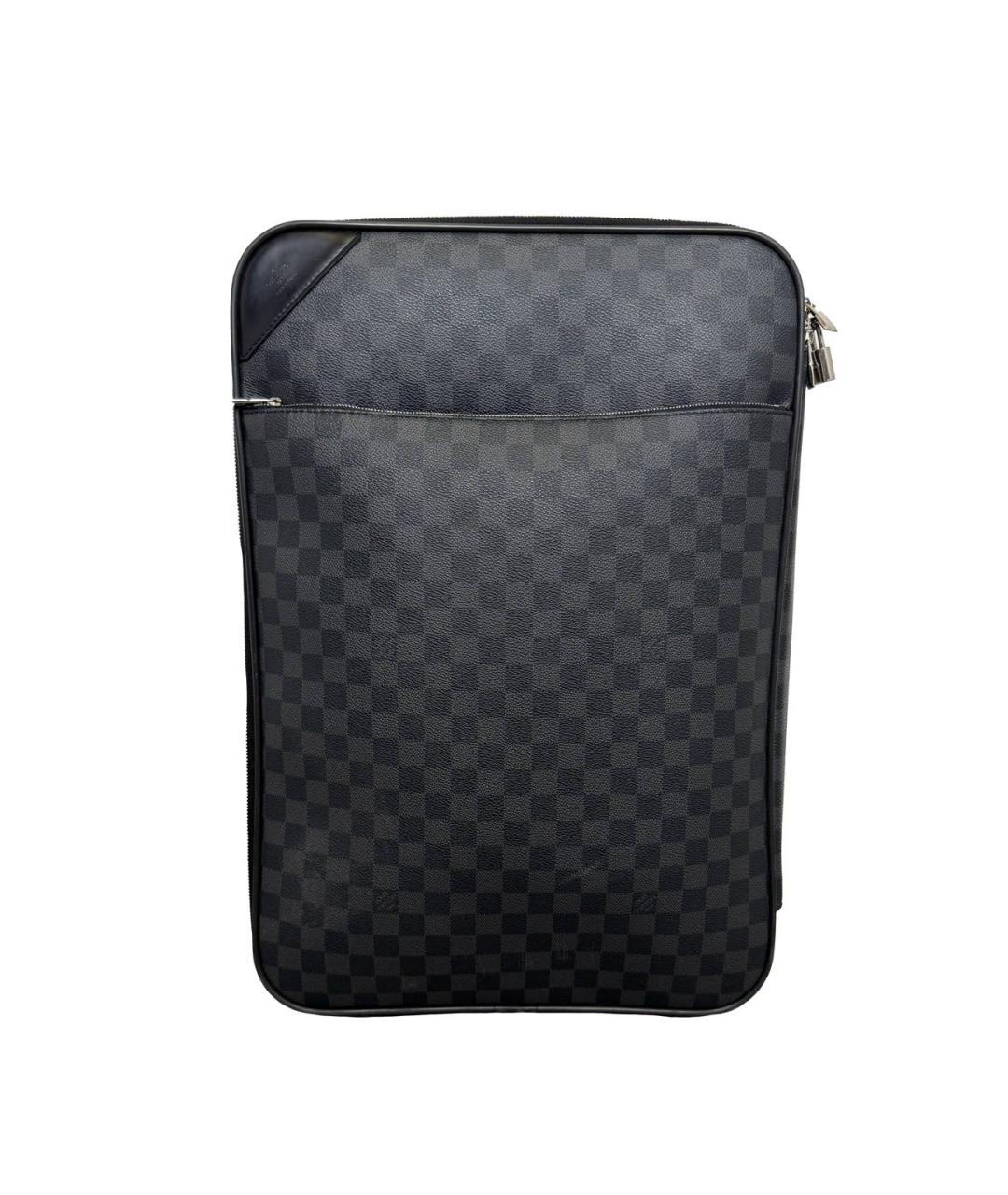 LOUIS VUITTON Черный чемодан, фото 1