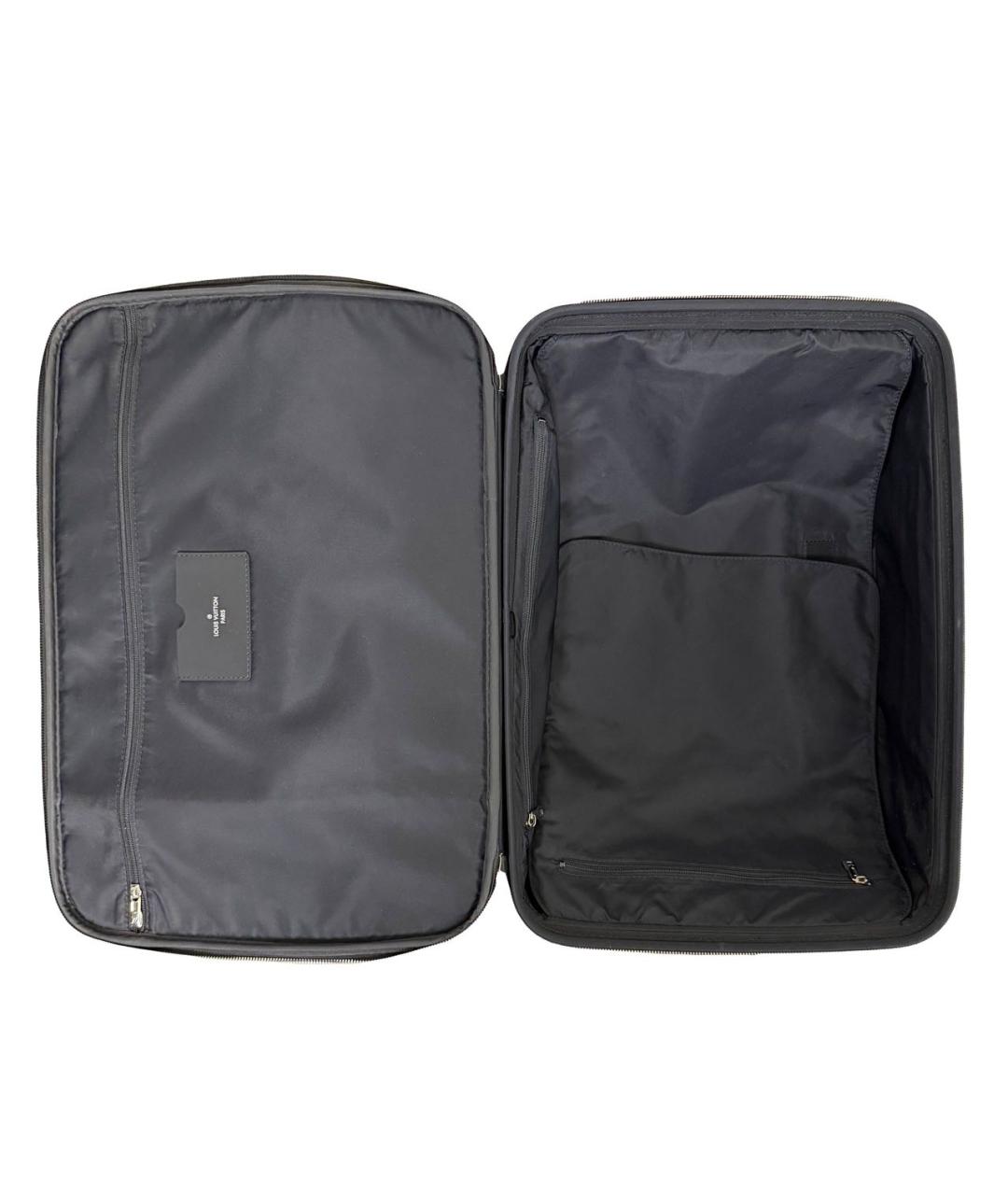 LOUIS VUITTON Черный чемодан, фото 5