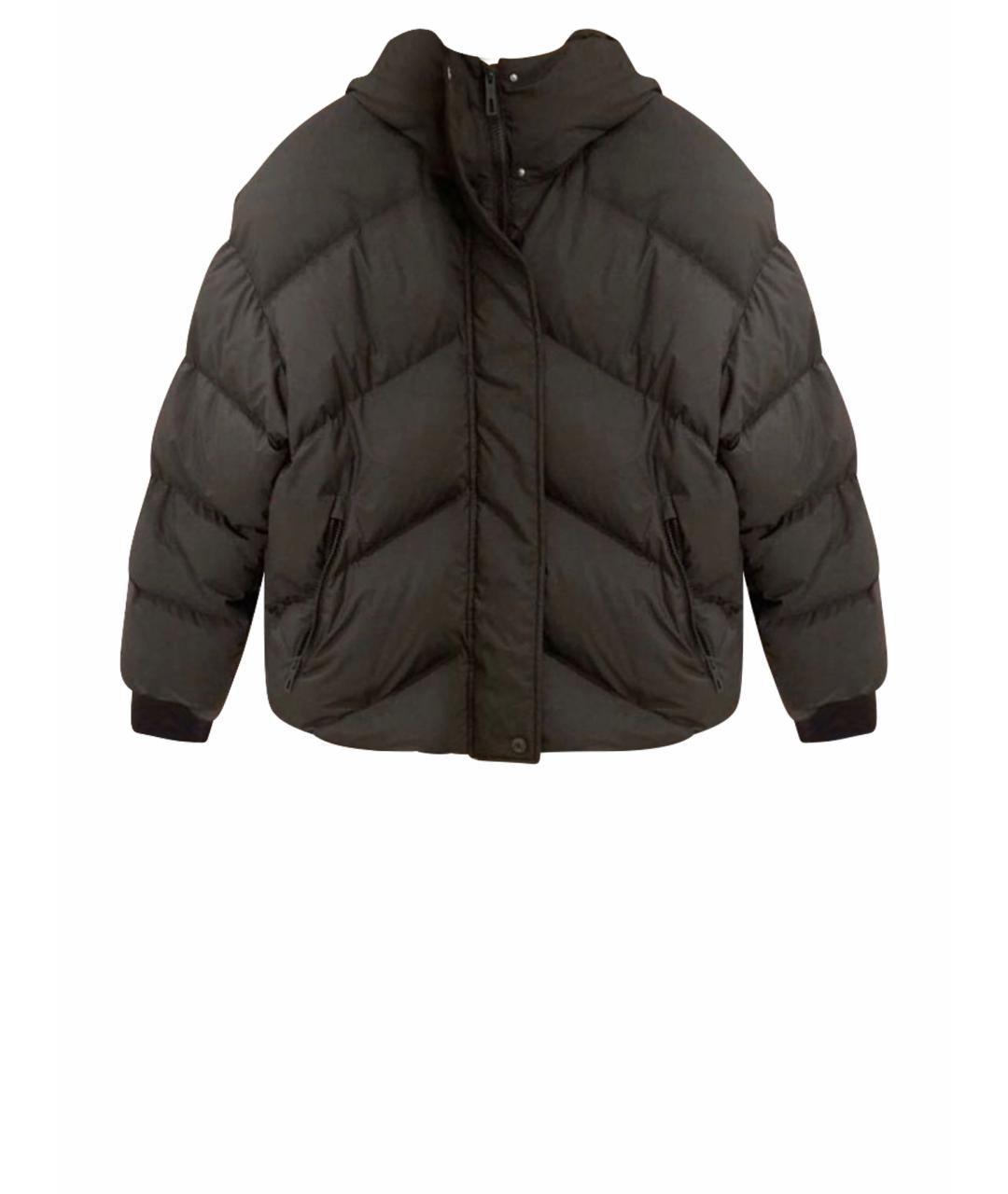 HERMES Черный пуховик, фото 1