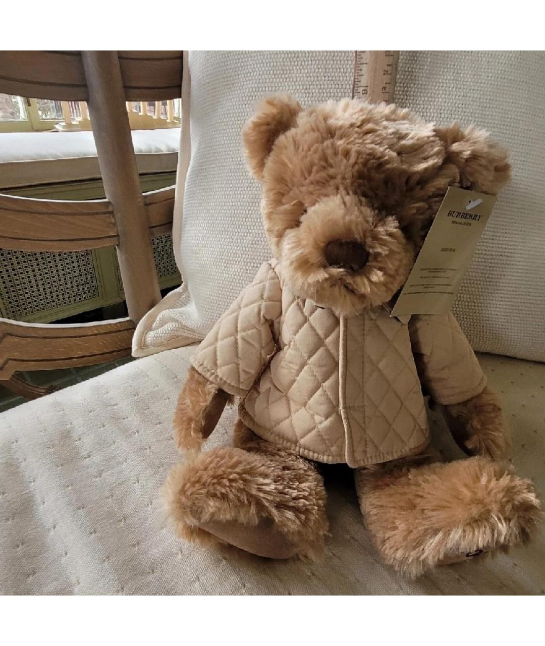 BURBERRY KIDS Бежевая тканевая игрушка, фото 2