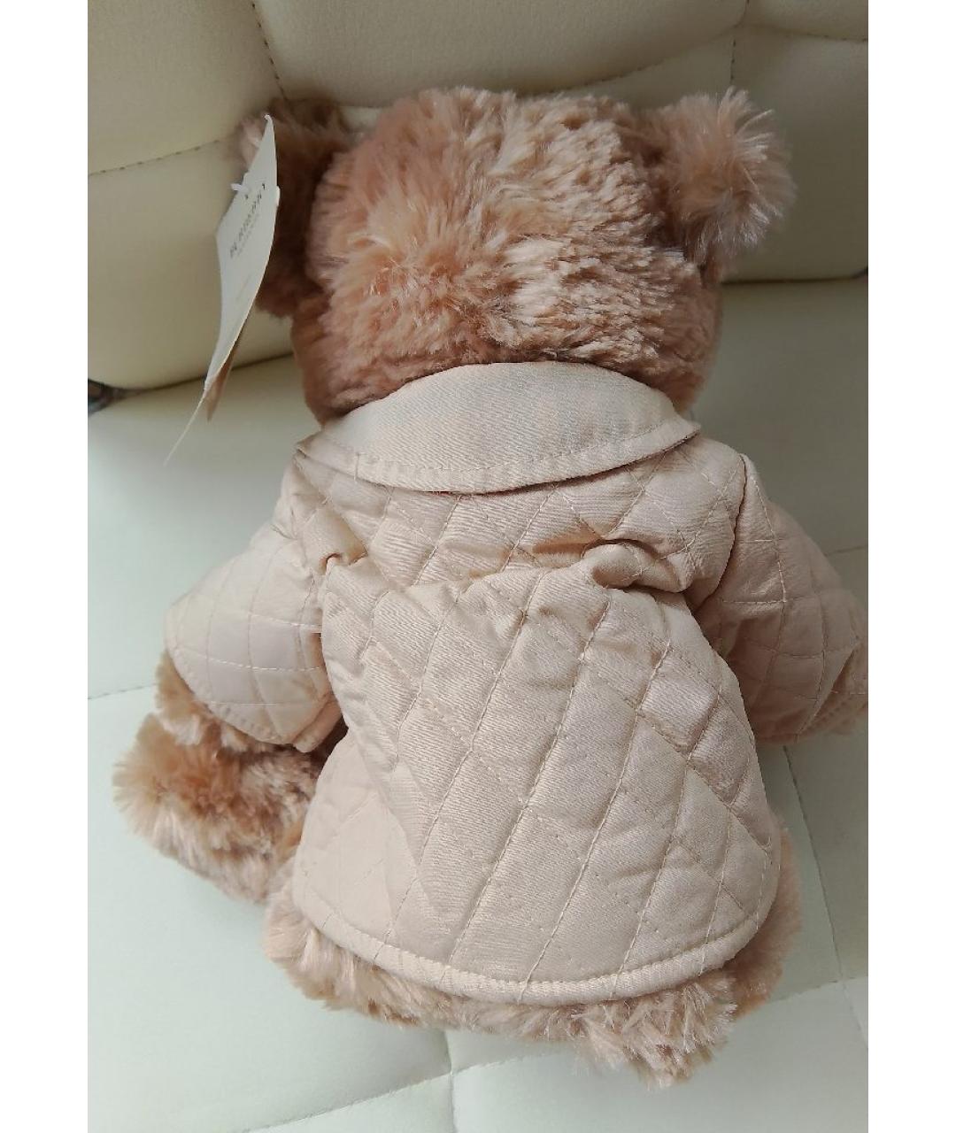 BURBERRY KIDS Бежевая тканевая игрушка, фото 5