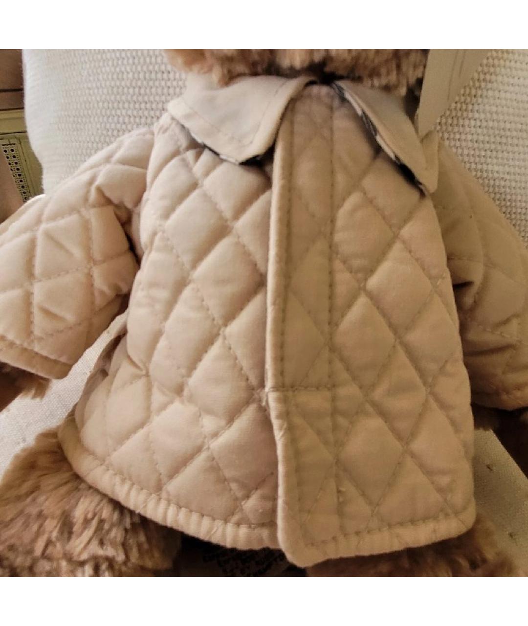BURBERRY KIDS Бежевая тканевая игрушка, фото 3