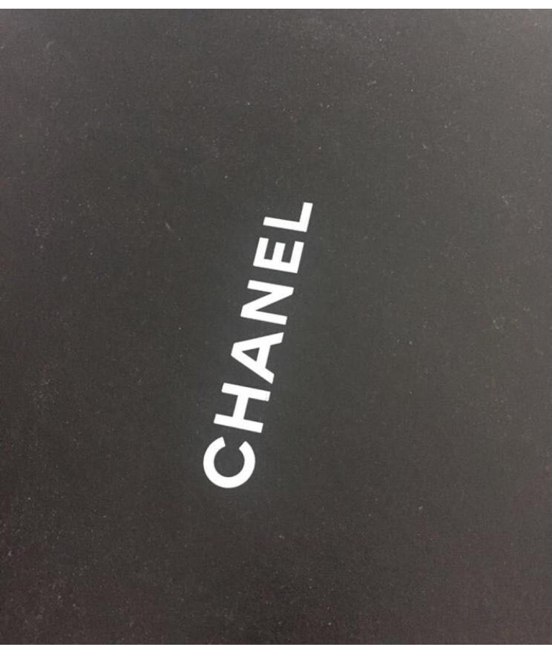 CHANEL Бежевые нубуковые полусапоги, фото 4