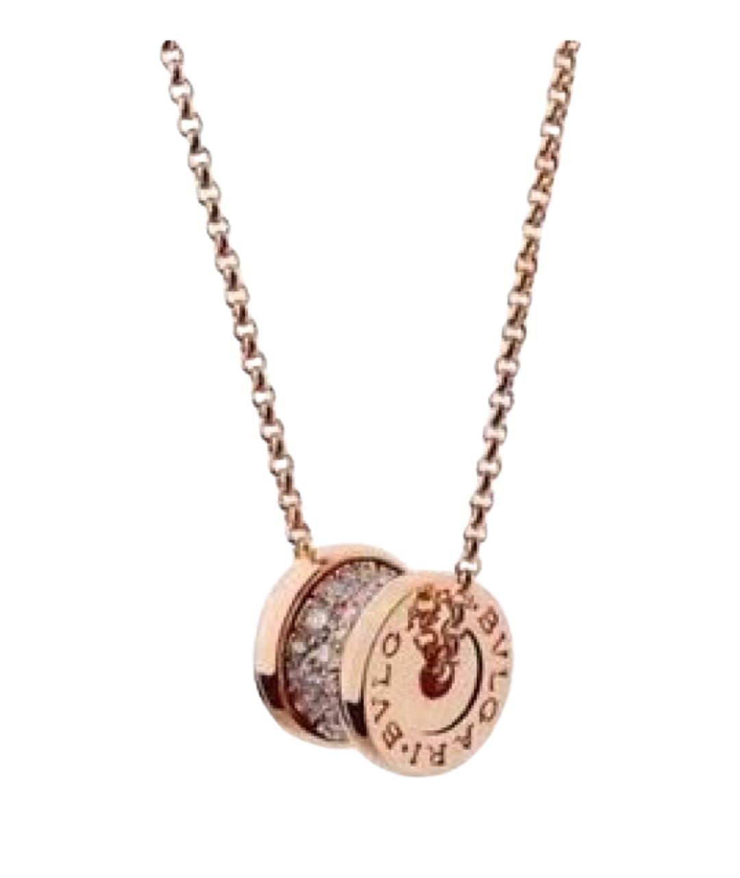 BVLGARI Розовое колье из розового золота, фото 1
