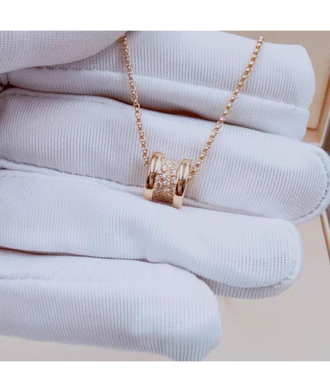 BVLGARI Розовое колье из розового золота, фото 5
