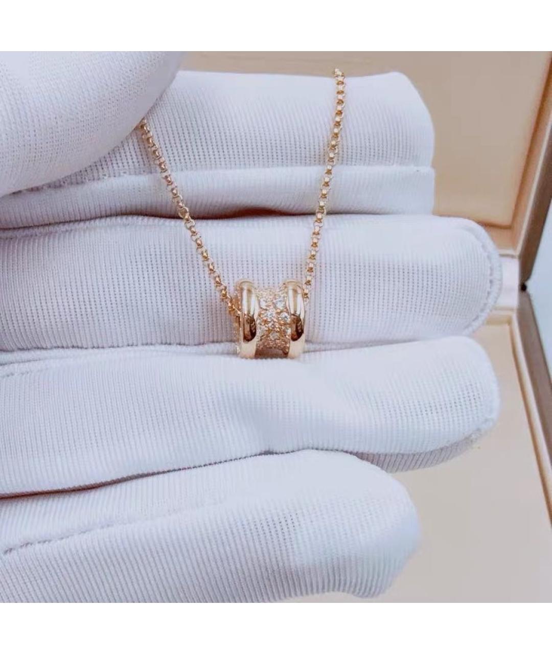 BVLGARI Розовое колье из розового золота, фото 4