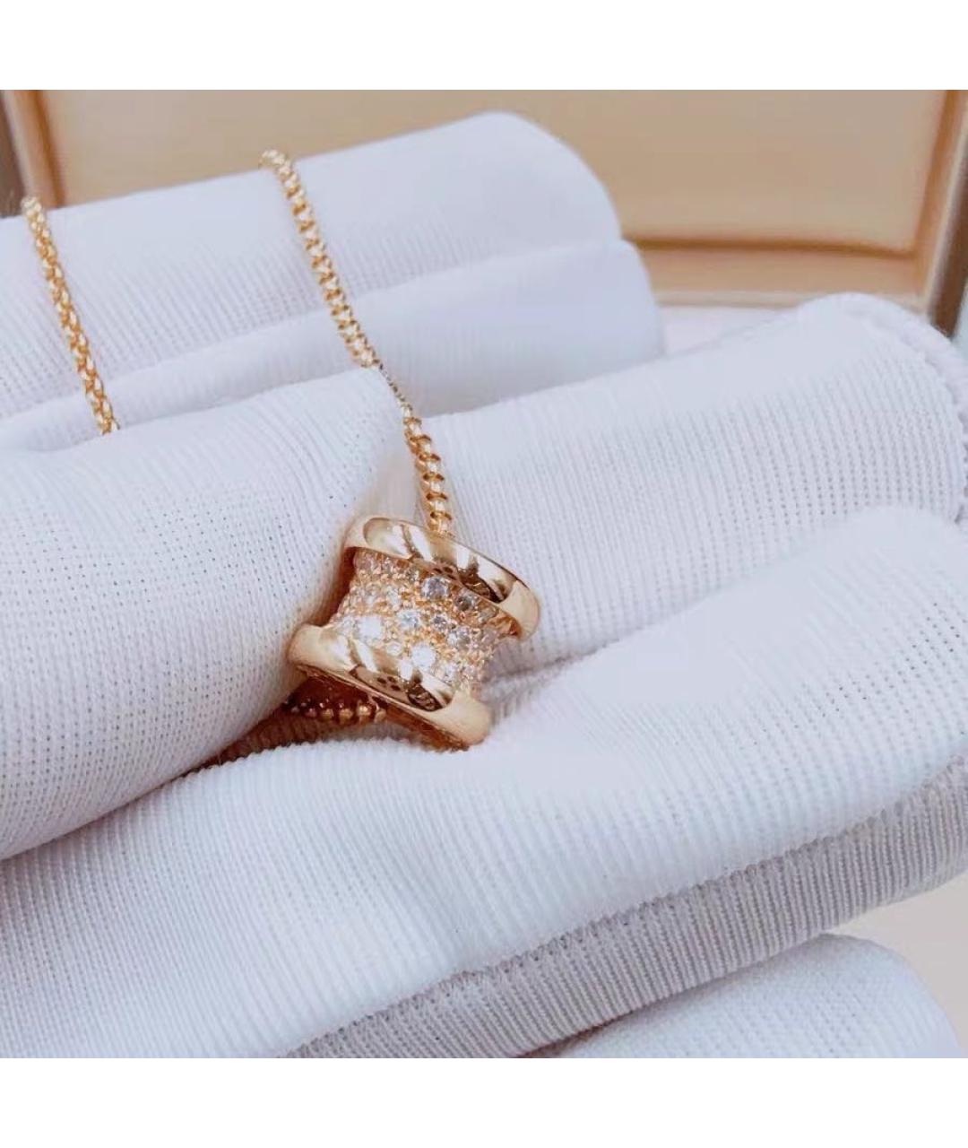 BVLGARI Розовое колье из розового золота, фото 6