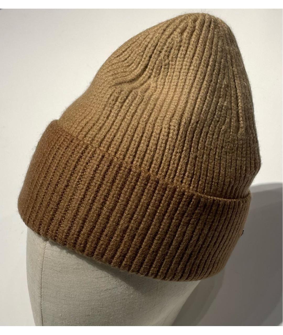 J.W.ANDERSON Коричневая шерстяная шапка, фото 7