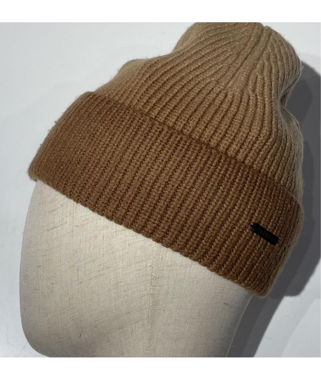 J.W.ANDERSON Коричневая шерстяная шапка, фото 8
