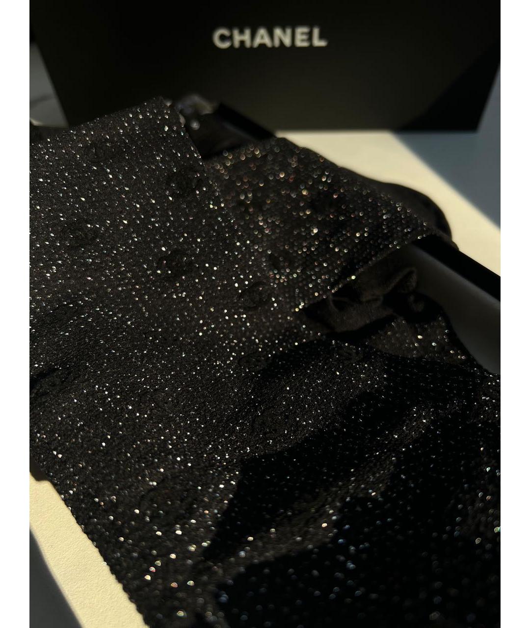 CHANEL Черные носки, чулки и колготы, фото 7