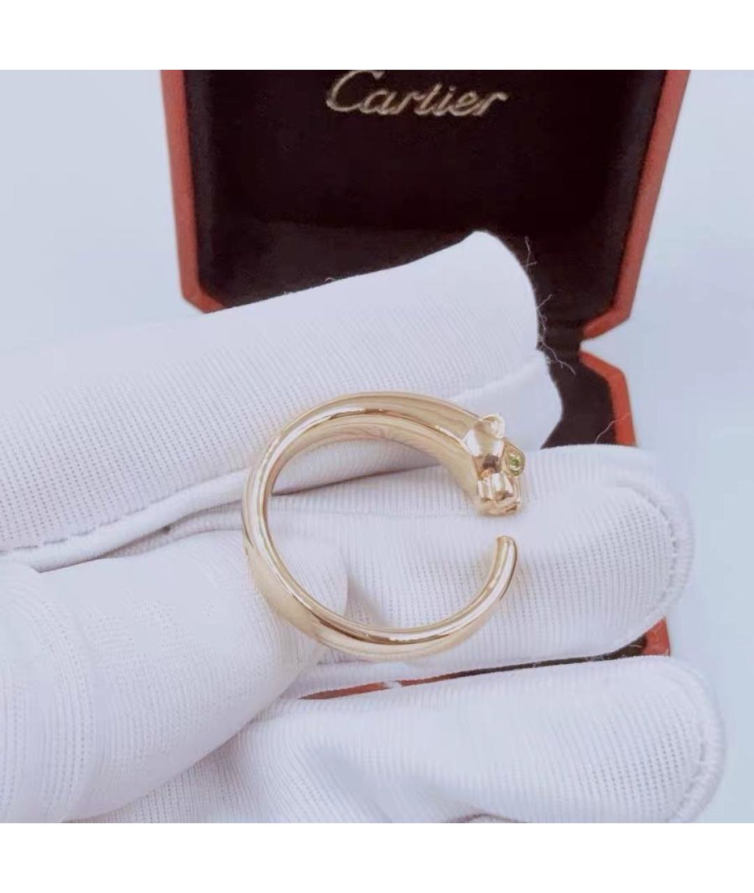 CARTIER Желтое кольцо из желтого золота, фото 7