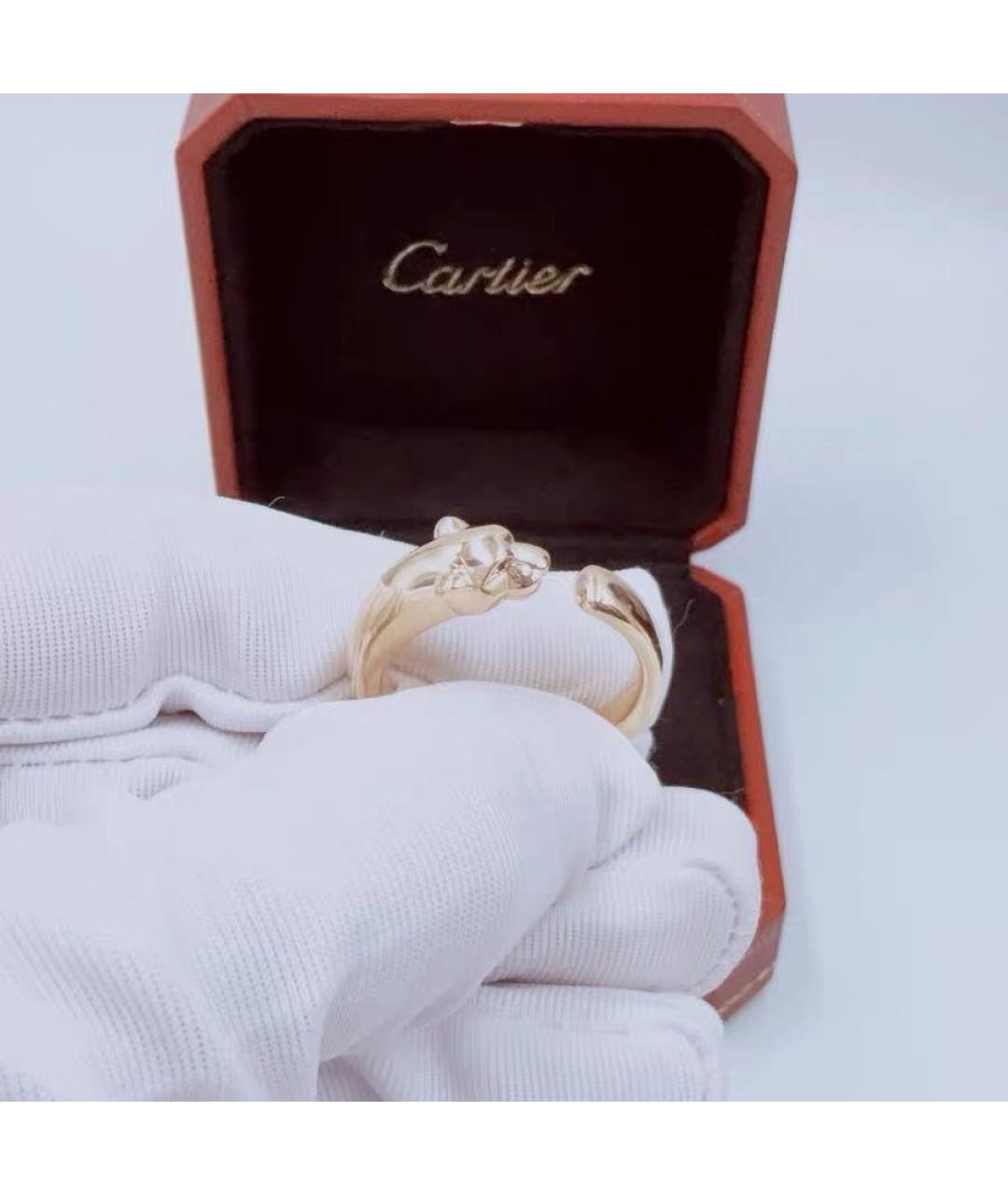 CARTIER Желтое кольцо из желтого золота, фото 2
