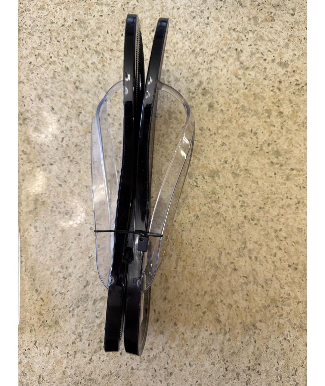 CHRISTOPHER ESBER Черные шлепанцы, фото 4