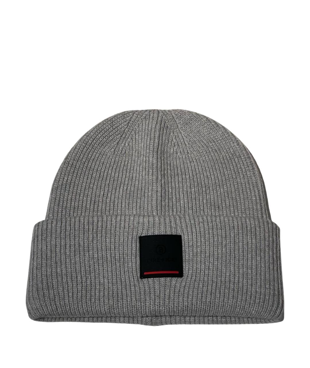 BOGNER Серая шерстяная шапка, фото 1