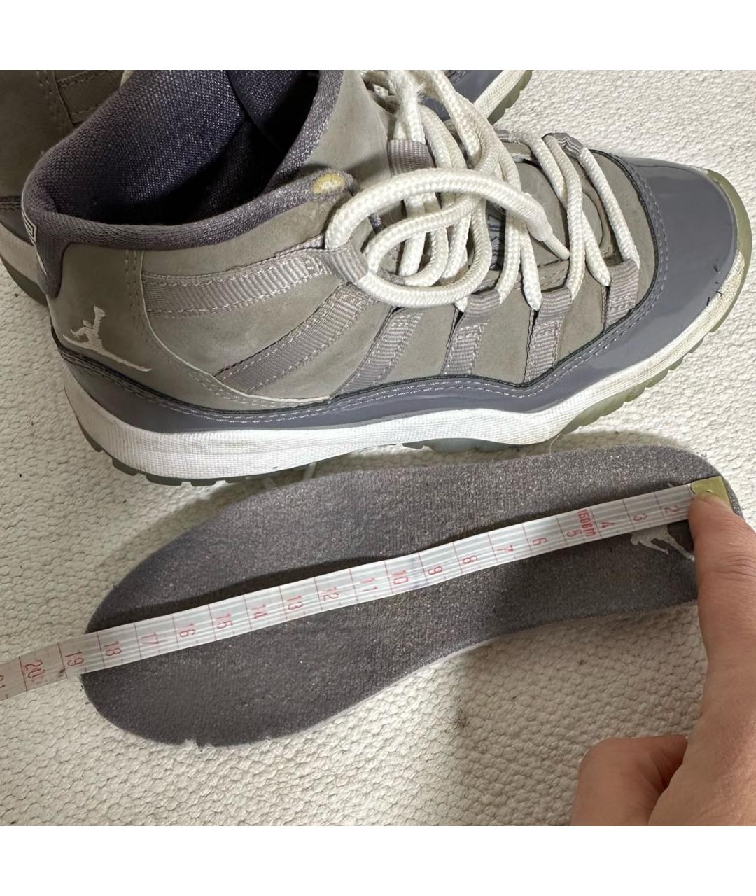 JORDAN Серые замшевые кеды, фото 8