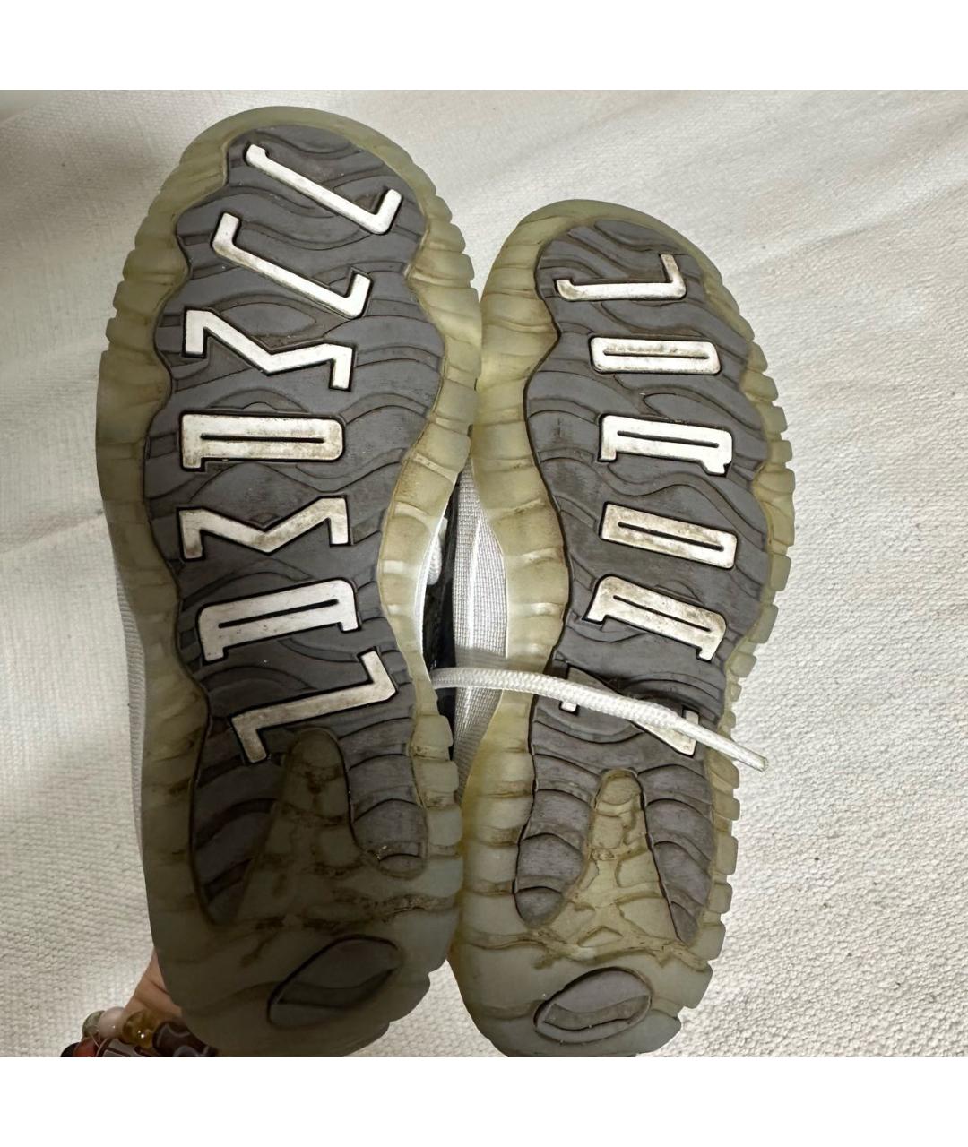 JORDAN Серые замшевые кеды, фото 6