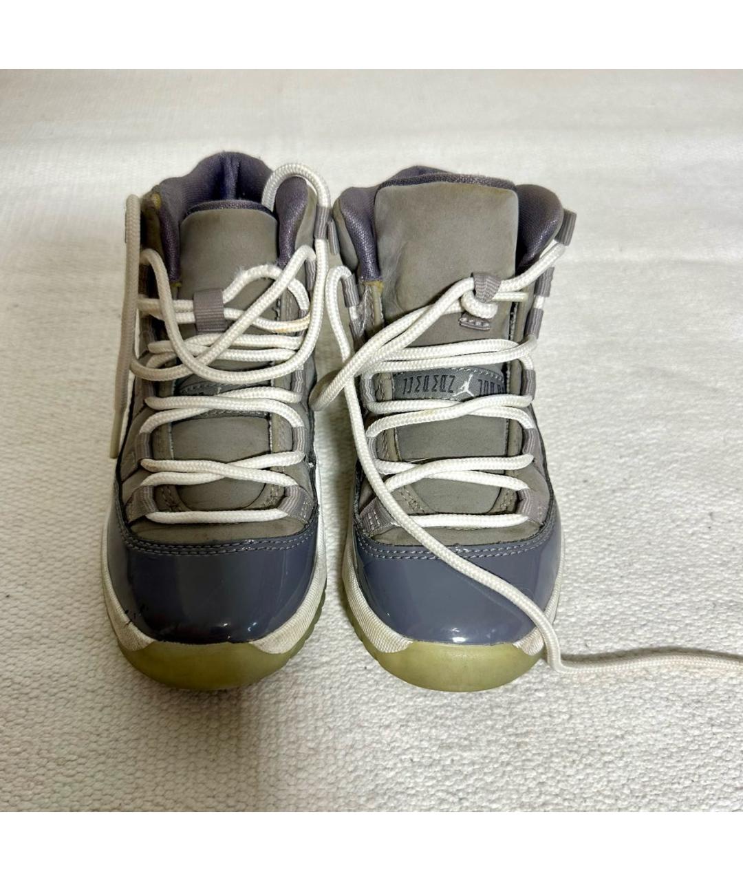 JORDAN Серые замшевые кеды, фото 2