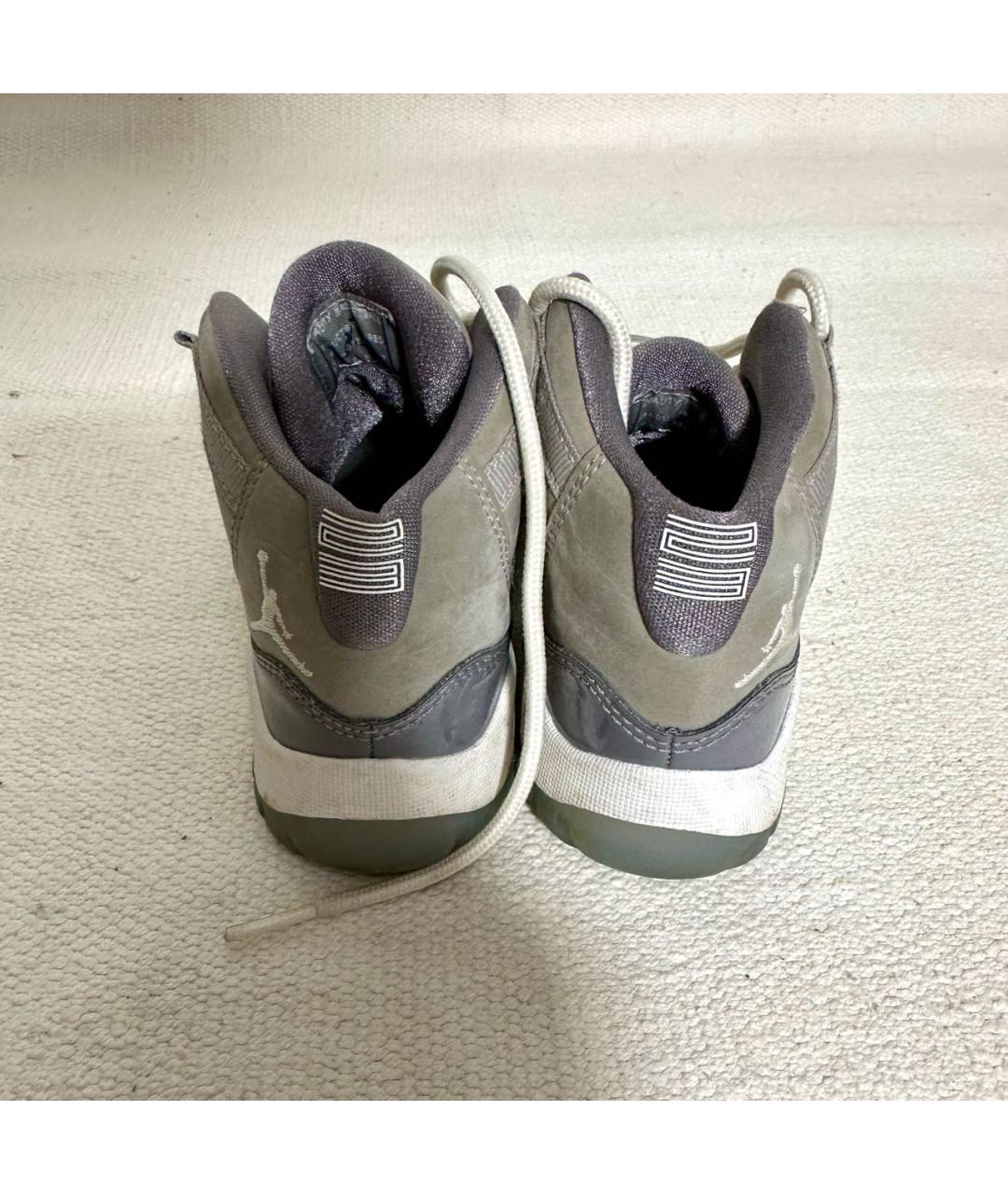 JORDAN Серые замшевые кеды, фото 4