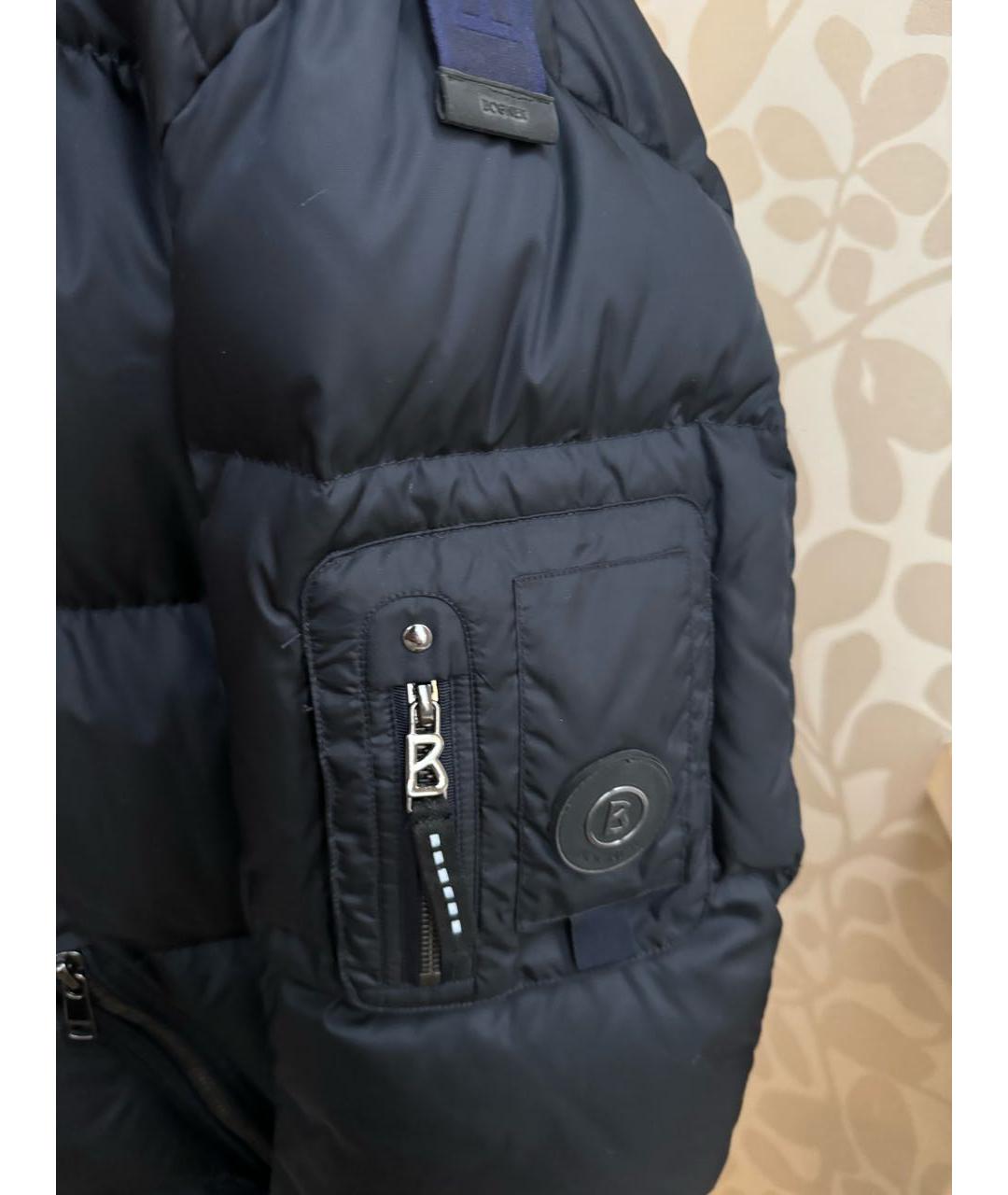 BOGNER Черный полиэстеровый пуховик, фото 4