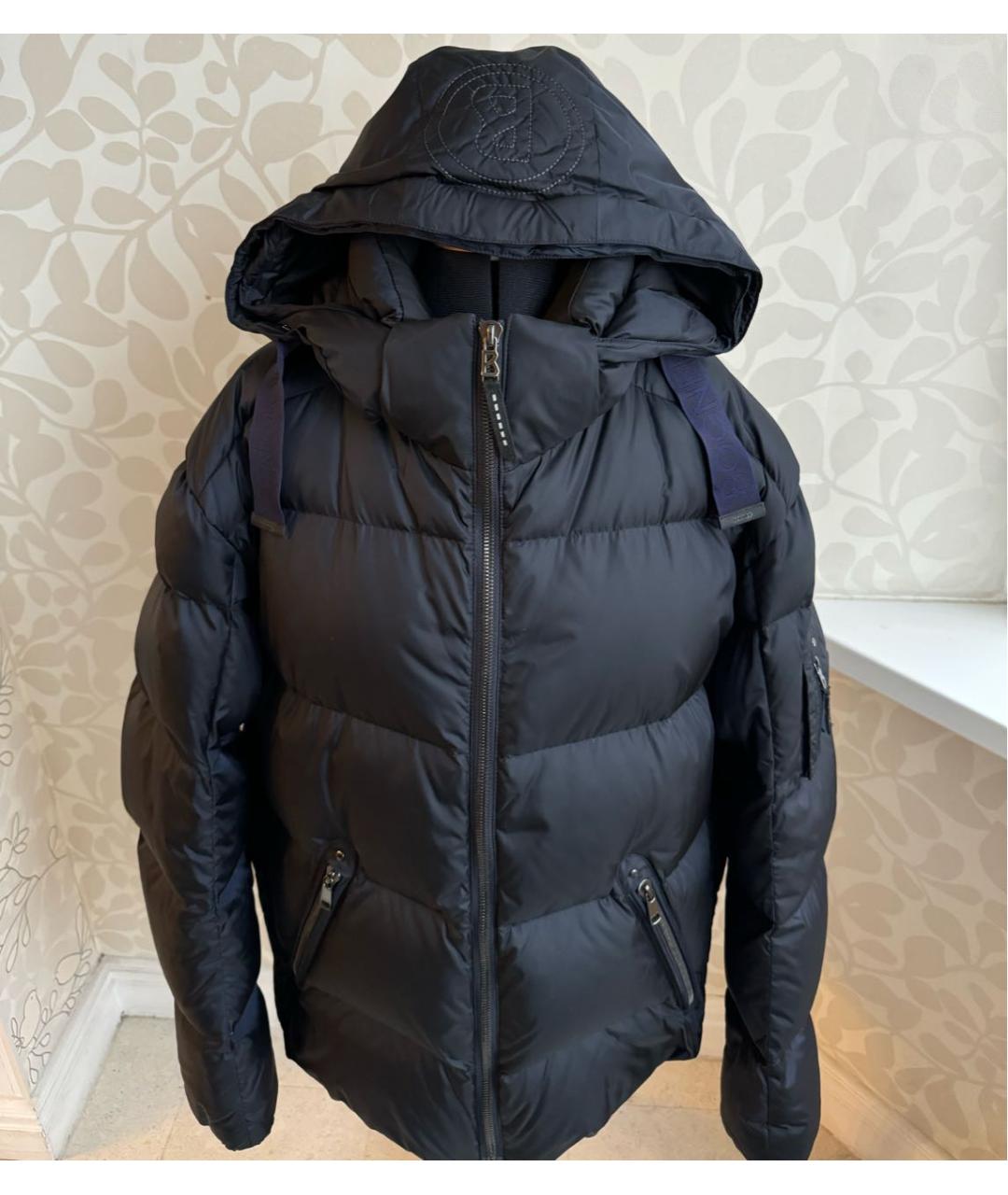BOGNER Черный полиэстеровый пуховик, фото 9