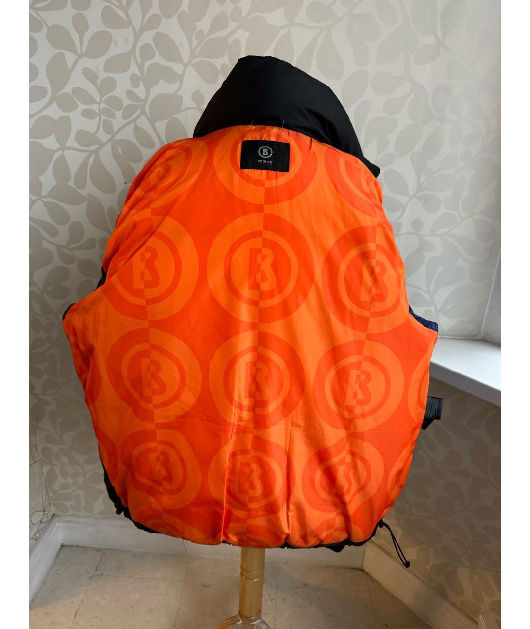 BOGNER Черный полиэстеровый пуховик, фото 6