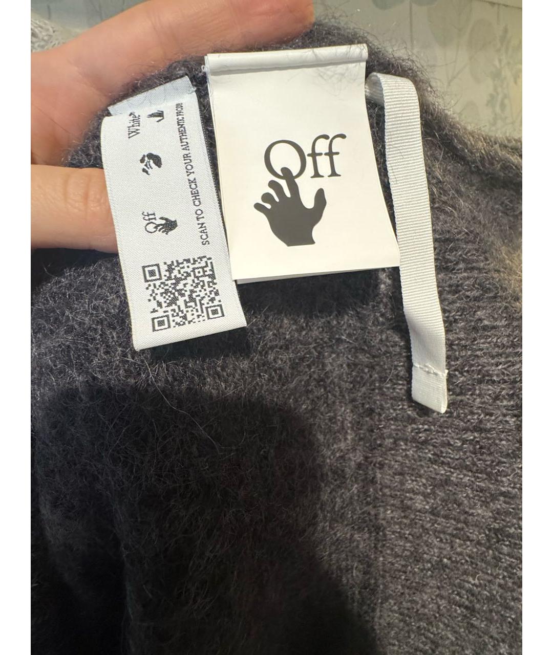 OFF-WHITE Мульти шерстяной джемпер / свитер, фото 3