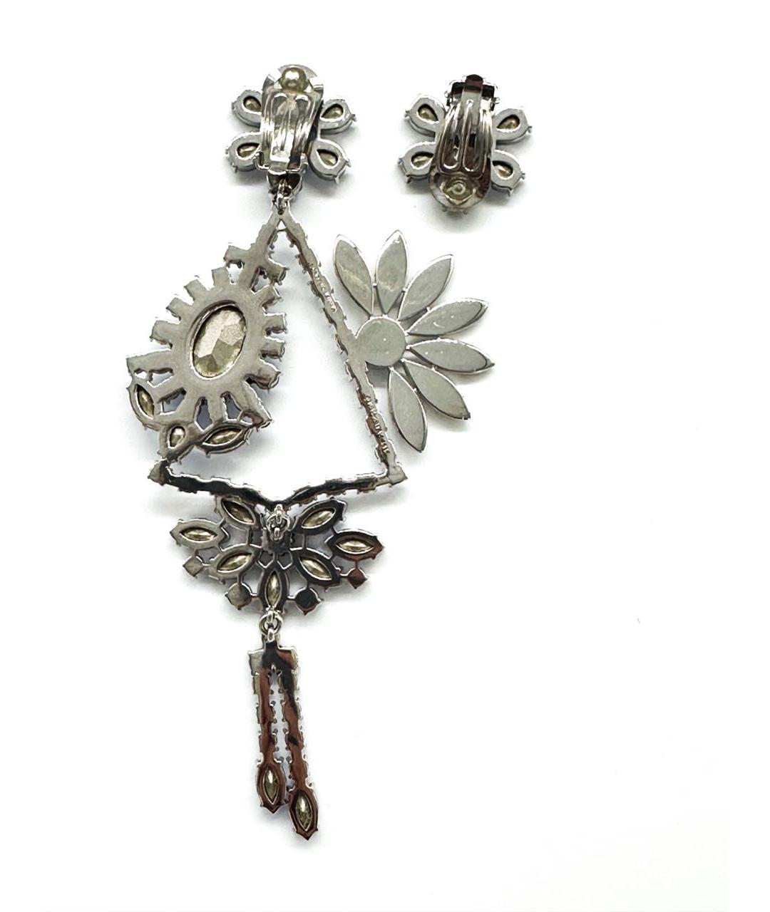 BURBERRY Фиолетовые клипсы, фото 4