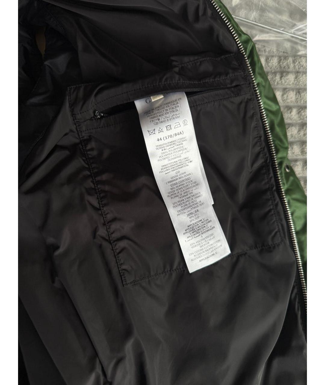 GUCCI Хаки полиамидовый жилет, фото 5