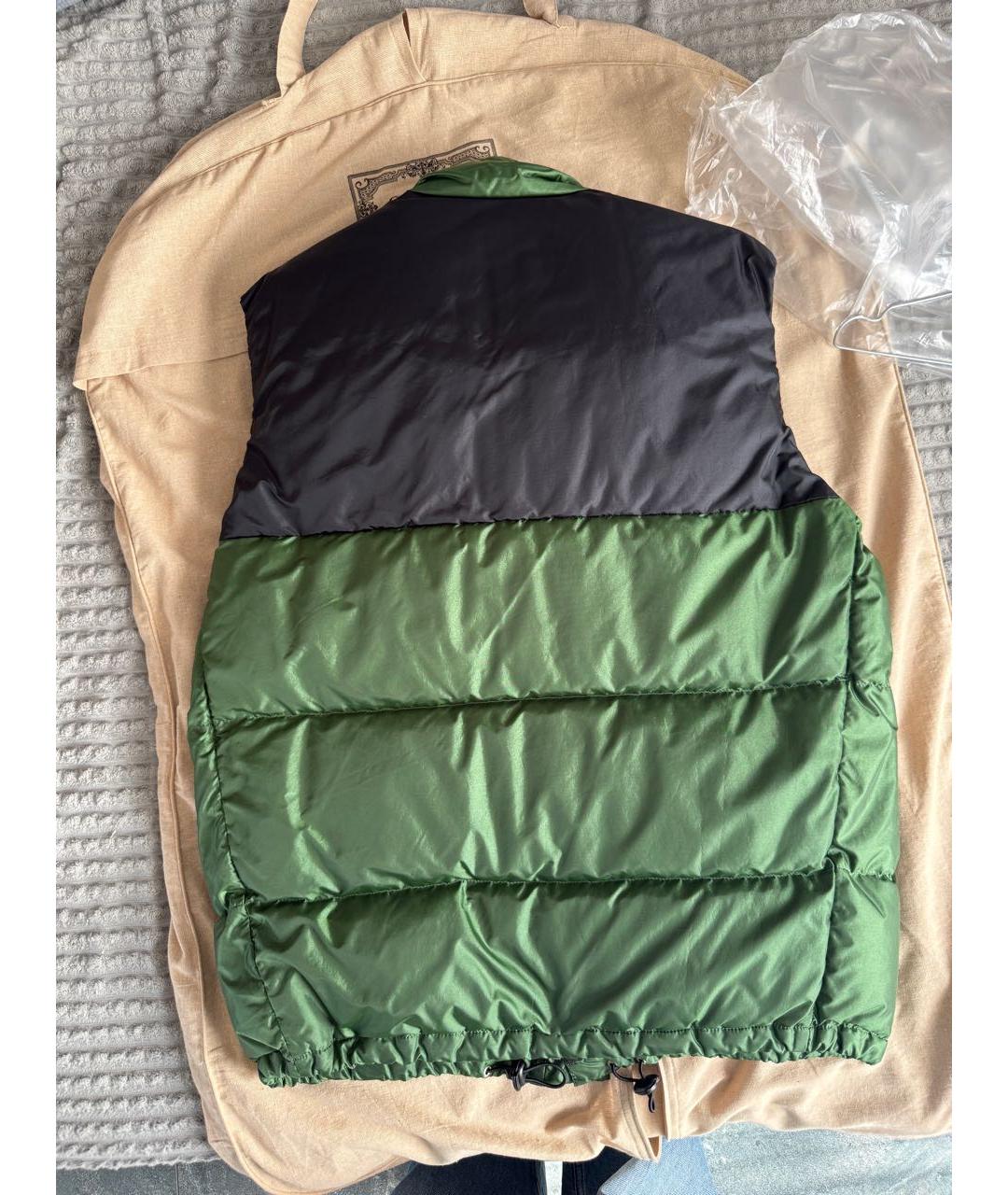 GUCCI Хаки полиамидовый жилет, фото 2