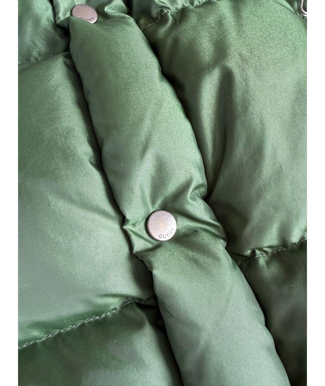 GUCCI Хаки полиамидовый жилет, фото 6