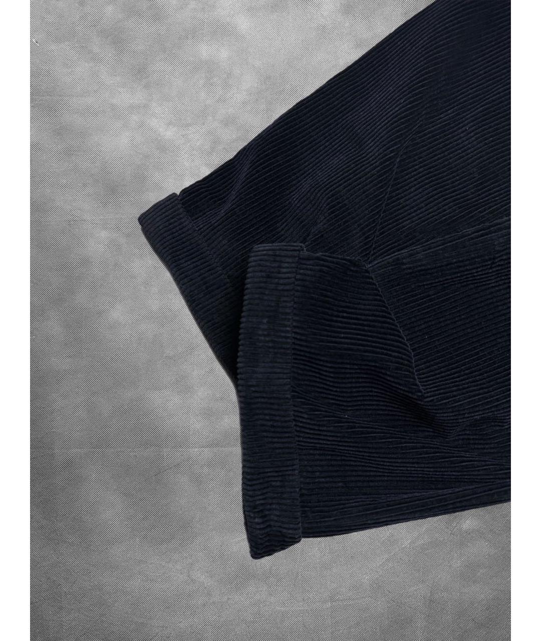 BRIONI Темно-синие хлопковые брюки чинос, фото 6