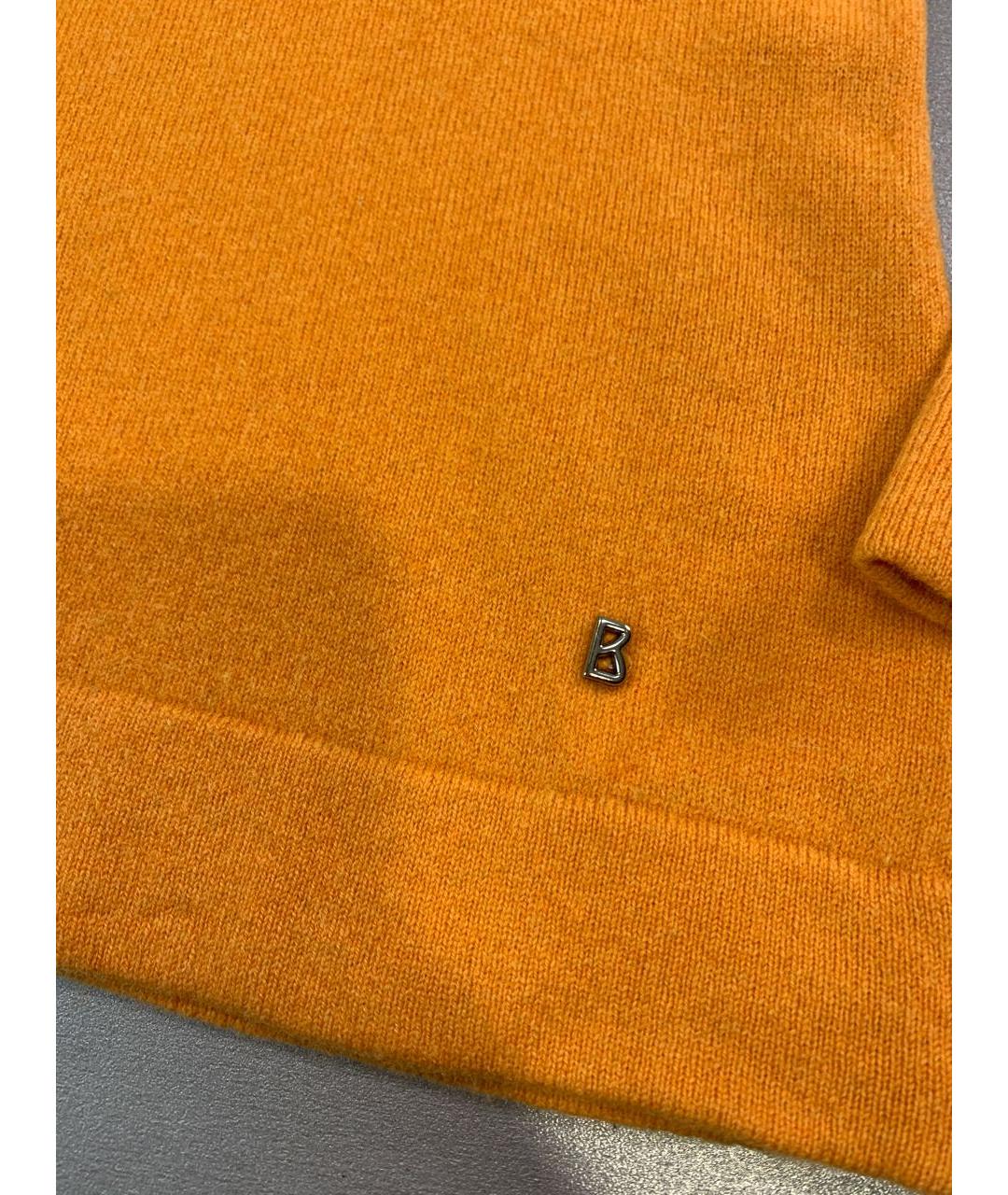 BOGNER Оранжевый шерстяной джемпер / свитер, фото 3