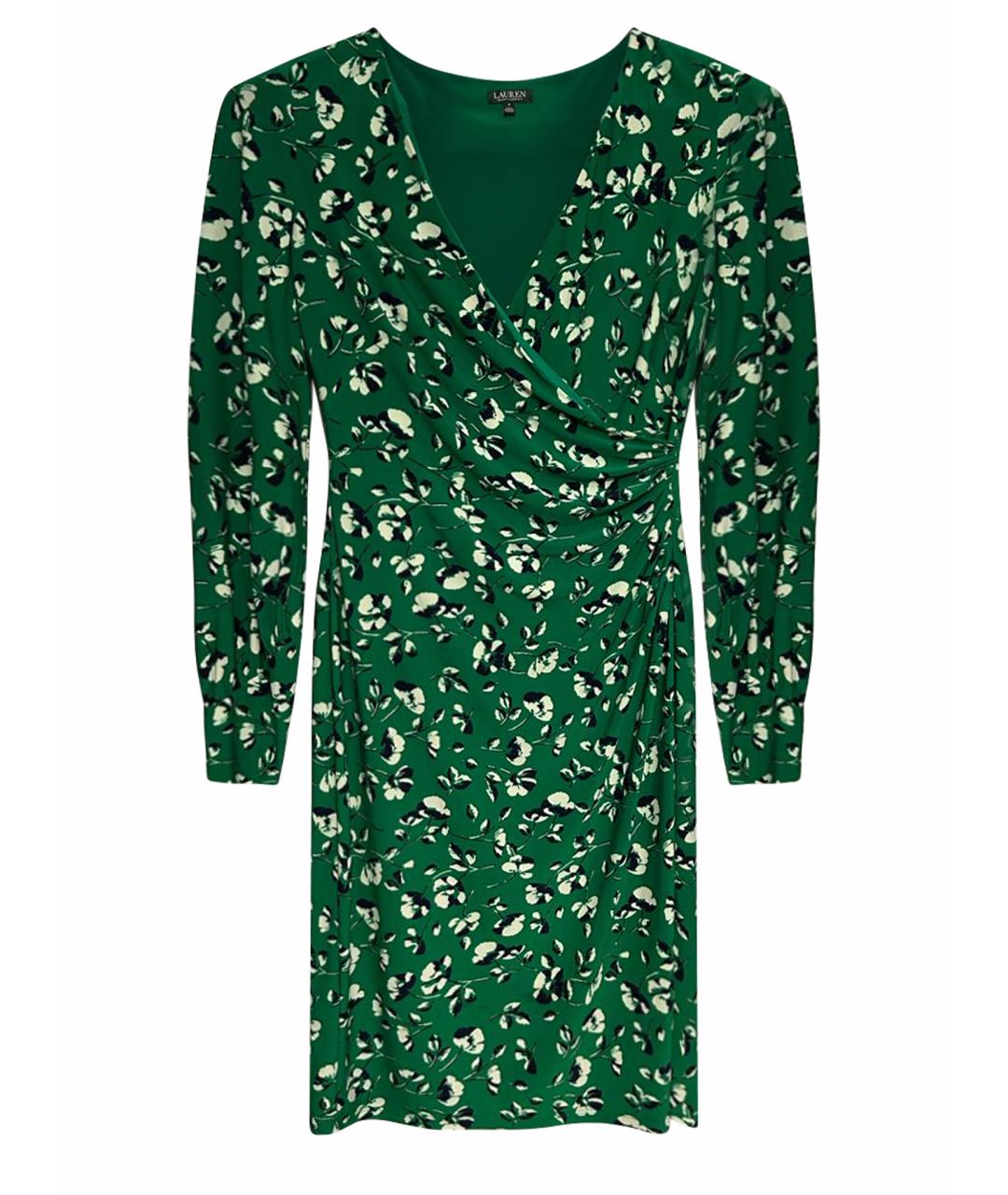 RALPH LAUREN Мульти полиэстеровое повседневное платье, фото 1