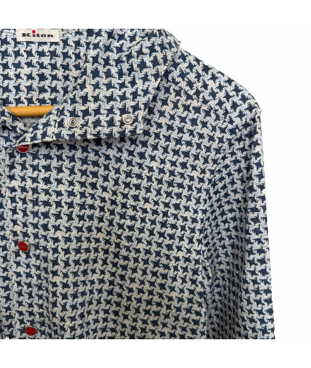 KITON Мульти хлопковая кэжуал рубашка, фото 2