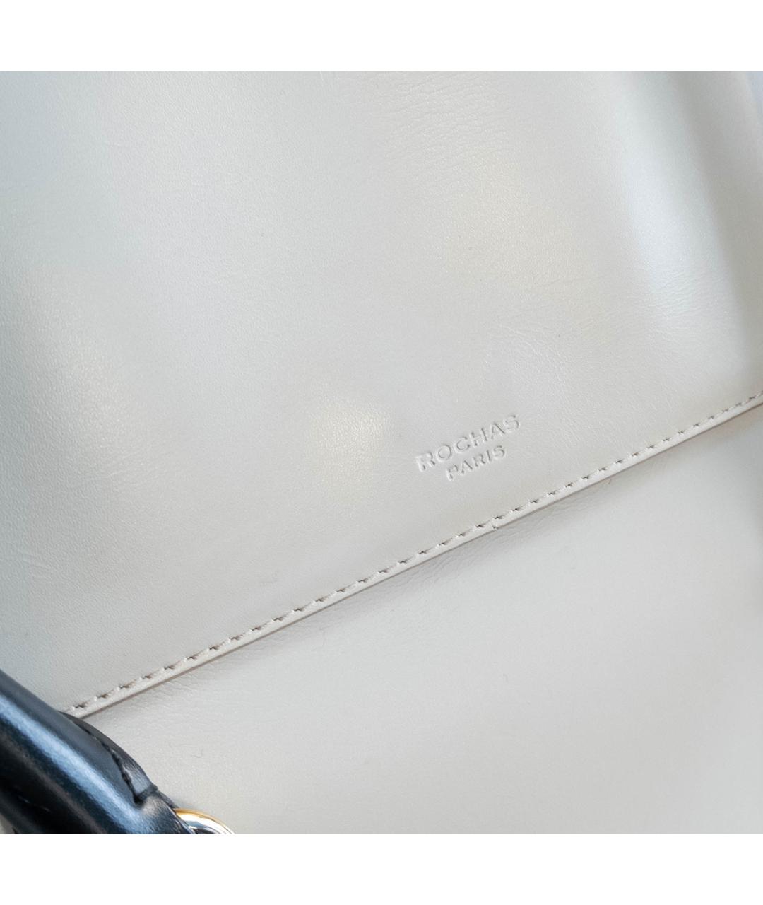 ROCHAS Серая кожаная сумка тоут, фото 4