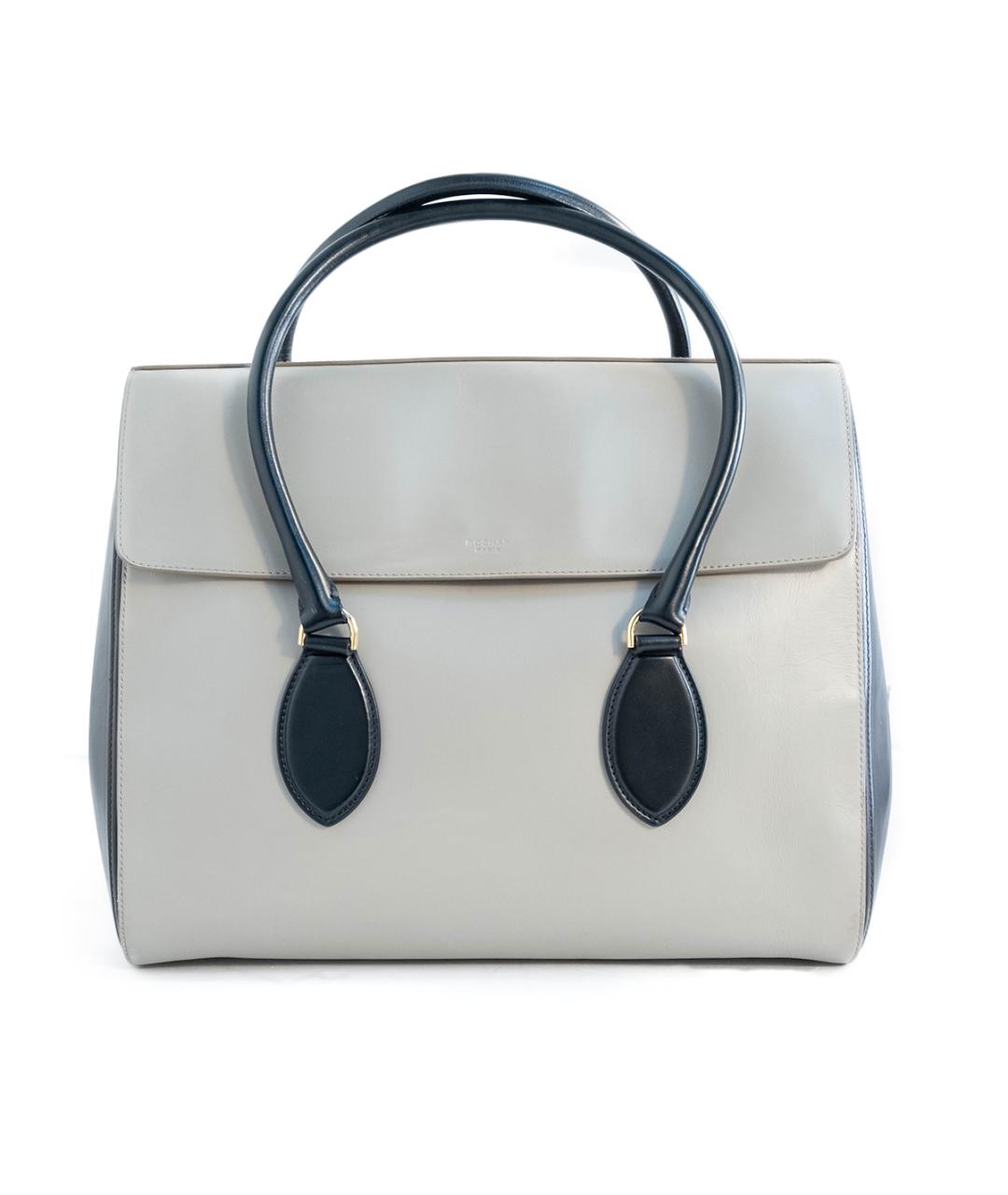 ROCHAS Серая кожаная сумка тоут, фото 1