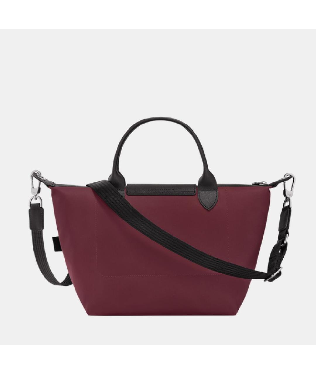 LONGCHAMP Бордовая сумка с короткими ручками, фото 3
