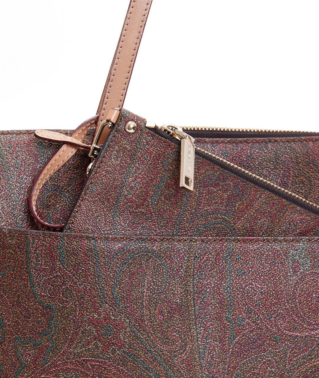 ETRO Коричневая сумка через плечо, фото 5