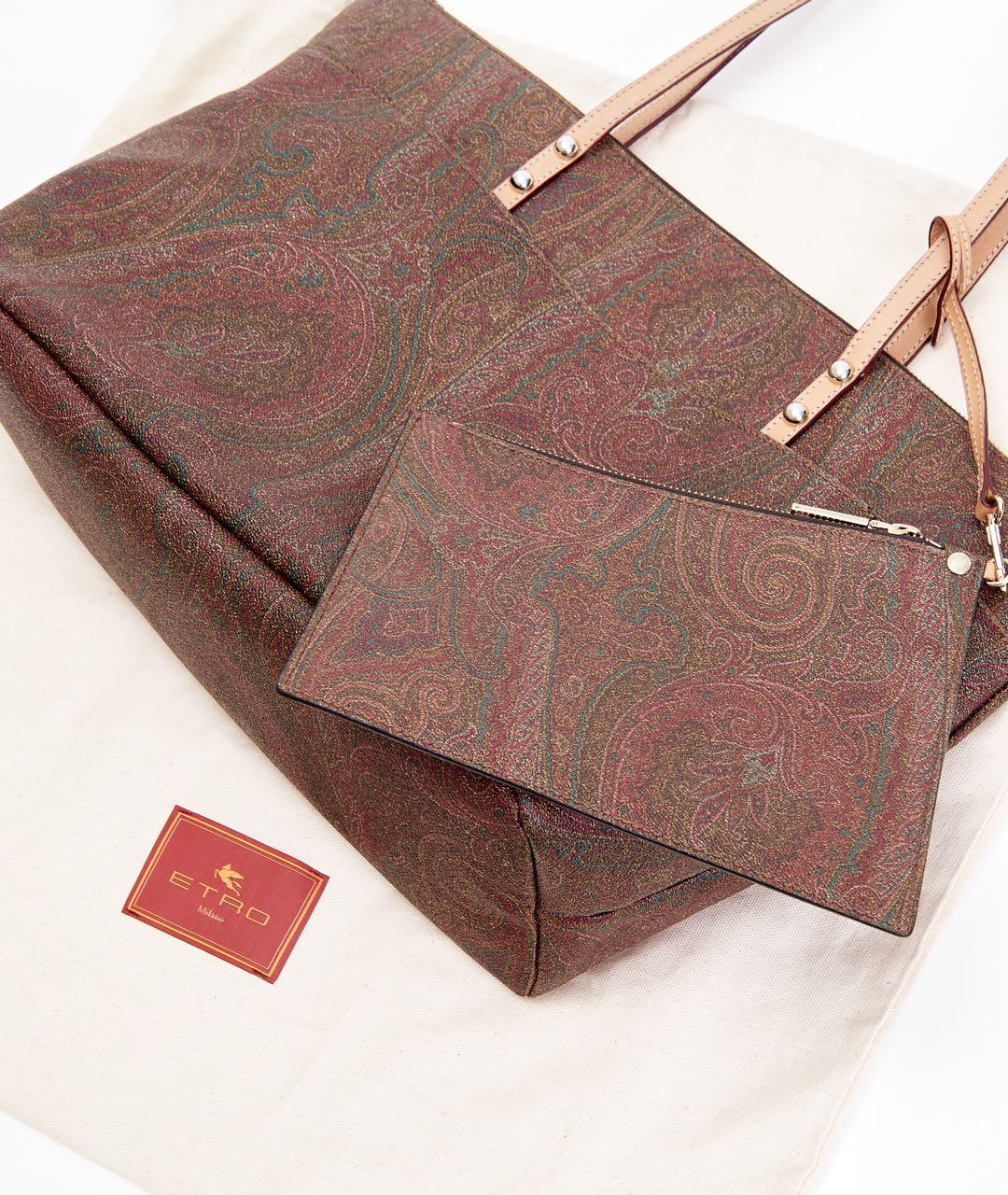 ETRO Коричневая сумка через плечо, фото 6