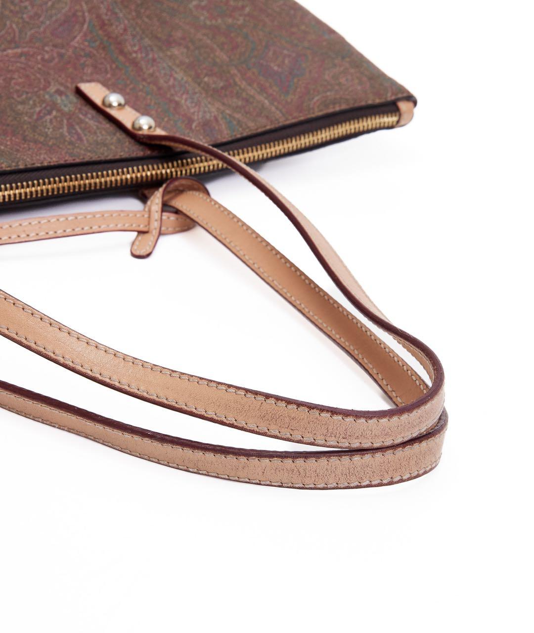 ETRO Коричневая сумка через плечо, фото 7