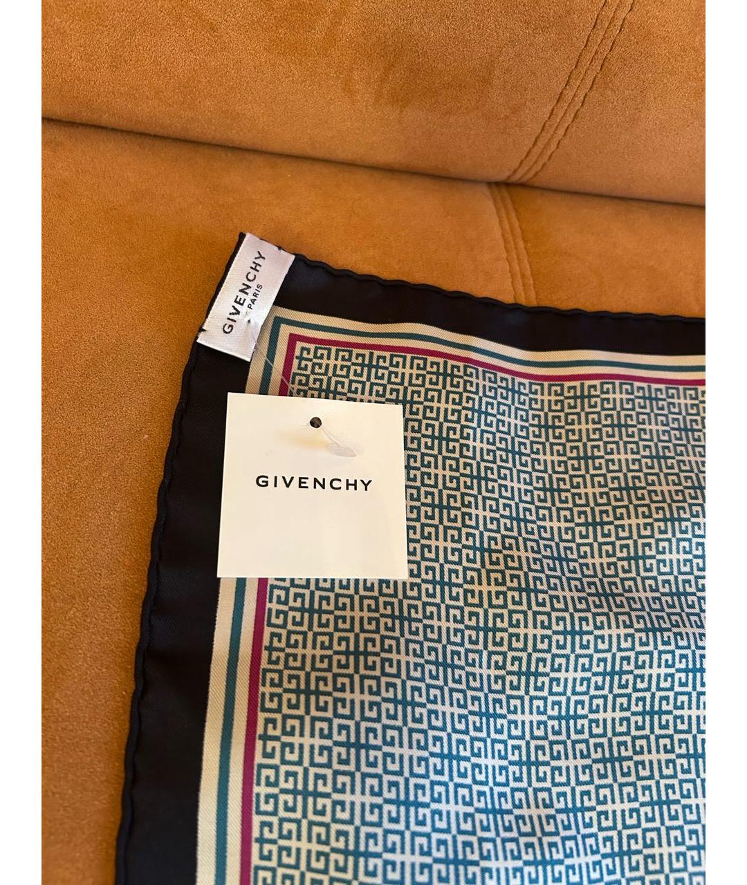 GIVENCHY Мульти шелковый платок, фото 3