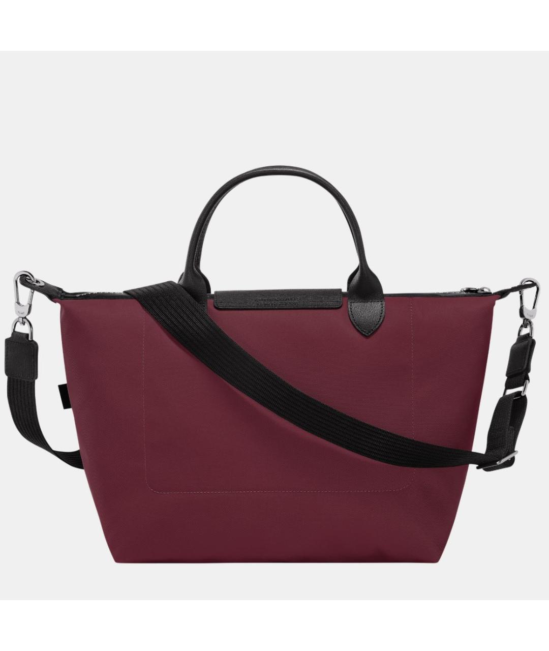 LONGCHAMP Бордовая сумка с короткими ручками, фото 3