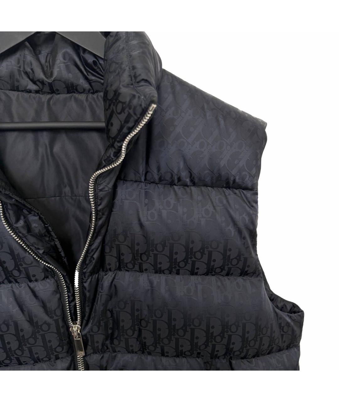 CHRISTIAN DIOR Темно-синий жилет, фото 2